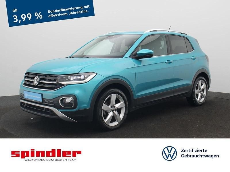Blau Gebraucht 2021 VW T-Cross Style SUV | 20.980 € (Fairer Preis) - Bild 1/3