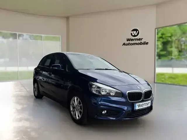 Gebraucht BMW 218 Active Tourer Advantage 136 PS (100 kW) 2018 Blau Van / Kleinbus
