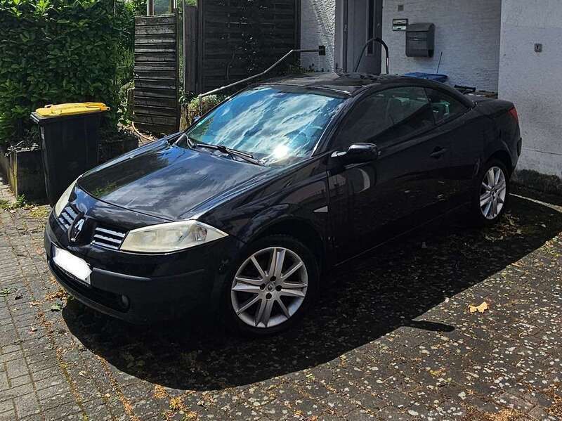 Schwarz Gebraucht 2006 Renault Mégane Cabriolet Cabrio | 1.799 € (Fairer Preis) - Bild 1/4