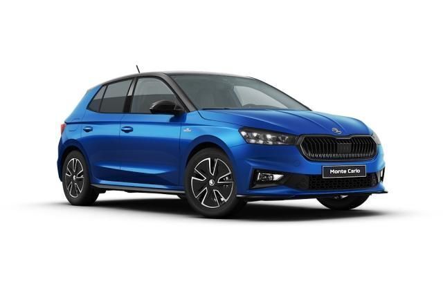Blau Neu 2025 Skoda Fabia Monte Carlo Limousine | 25.479 € (Fairer Preis) - Bild 1/1