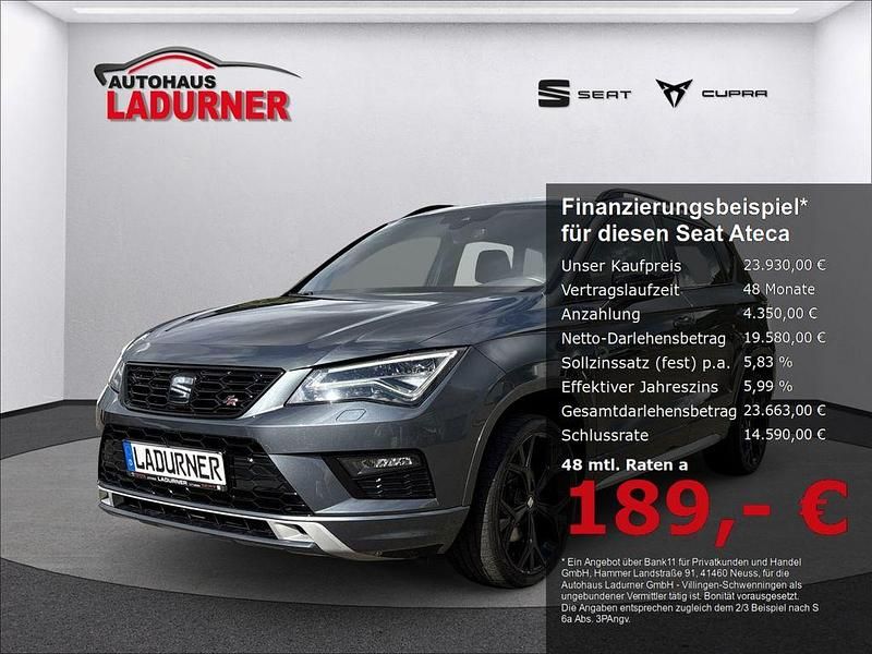 "rodium" grau Gebraucht 2020 Seat Ateca Black Edition SUV | 23.930 € (Etwas zu teuer) - Bild 1/4