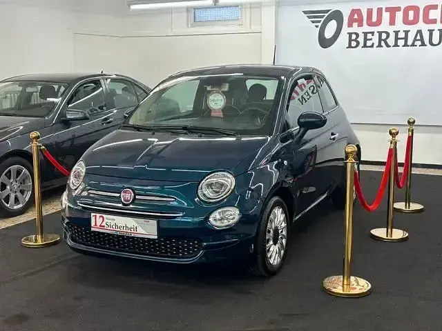 Gebraucht Fiat 500 Lounge 69 PS (50 kW) 2019 Blau Kleinwagen