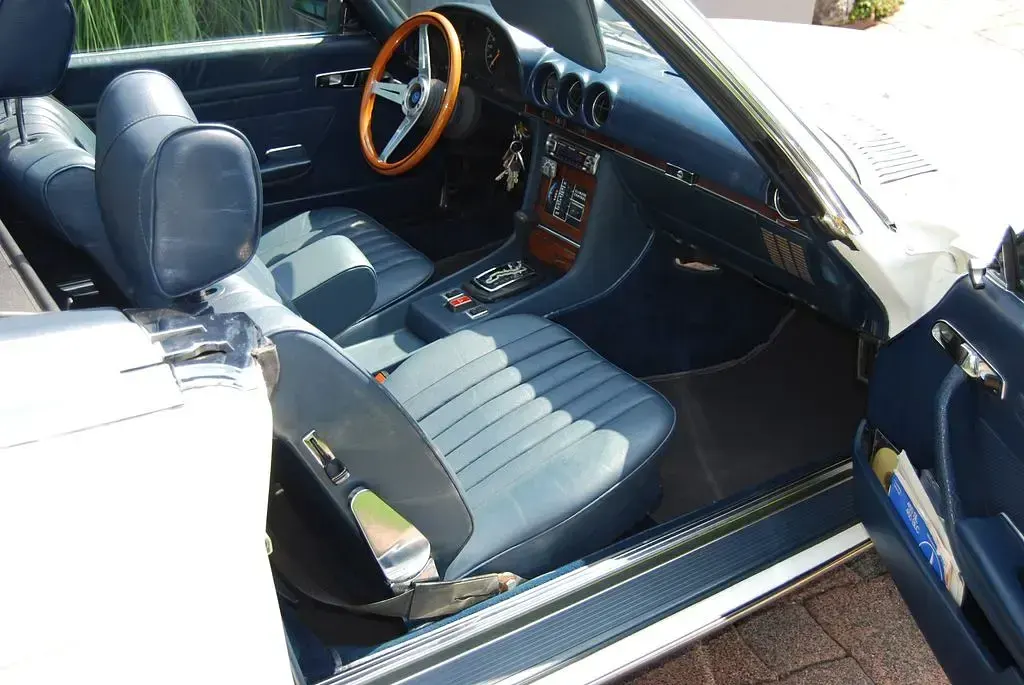 Gebraucht Mercedes SL450 225 PS (165 kW) 1978 Weiß Cabrio