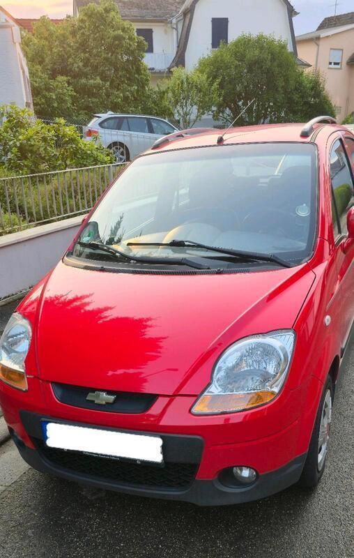 Rot Gebraucht 2010 Chevrolet Matiz SE Kleinwagen | 599 € (Guter Preis) - Bild 1/4