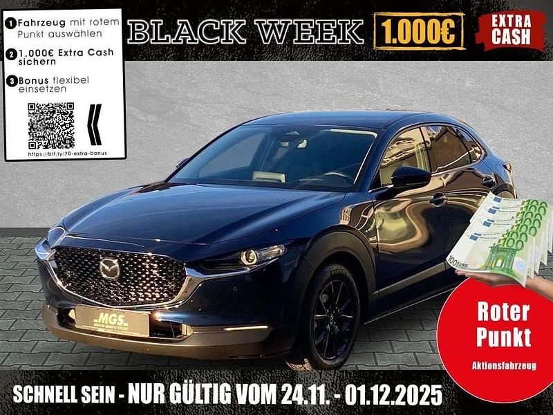 Deep crystal blue Neu 2025 Mazda CX-30 Homura-Line SUV | 29.390 € - Bild 1/4