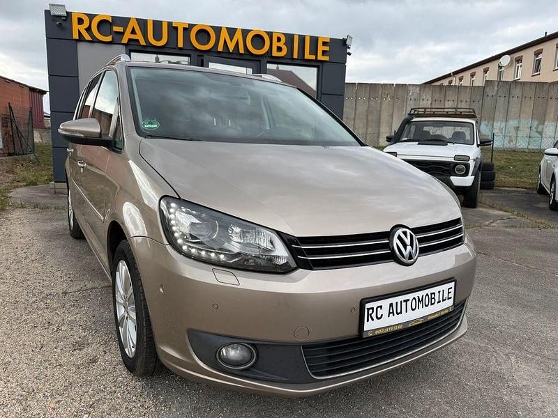 Gebraucht VW Touran Highline 170 PS (125 kW) 2012 Beige Van / Kleinbus