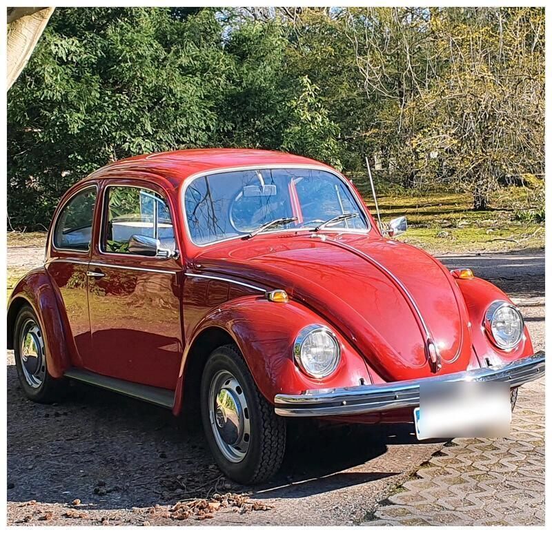 Rot Gebraucht 1968 VW Käfer Kleinwagen | 12.300 € - Bild 1/4