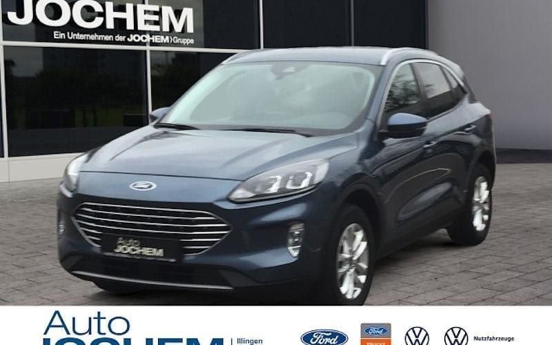 Blau Gebraucht 2022 Ford Kuga Titanium SUV | 23.666 € (Guter Preis) - Bild 1/4