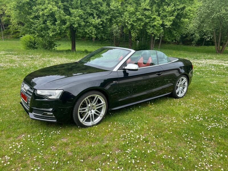 Schwarz Gebraucht 2012 Audi S5 Cabriolet Comfort Cabrio | 24.300 € (Fairer Preis) - Bild 1/4