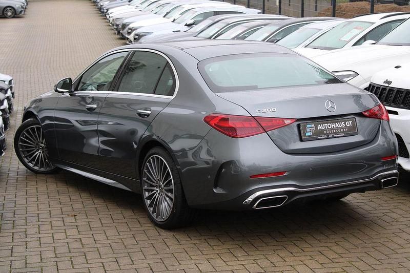 Neu Mercedes C200 AMG 204 PS (150 kW) 2025 Selenitgrau Limousine