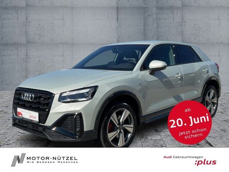 Tausilber metallic Gebraucht 2024 Audi Q2 S-Line SUV | 36.930 € (Teuer) - Bild 1/4