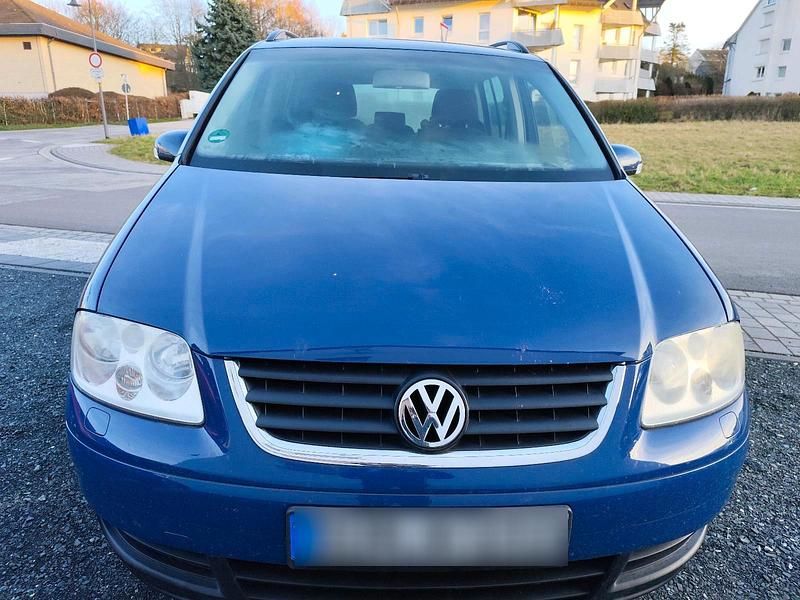 Gebraucht VW Touran 116 PS (85 kW) 2004 Blau Van / Kleinbus