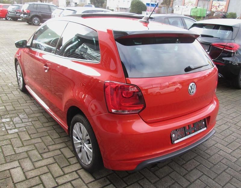 Gebraucht VW Polo Highline 105 PS (77 kW) 2012 Orange Kleinwagen