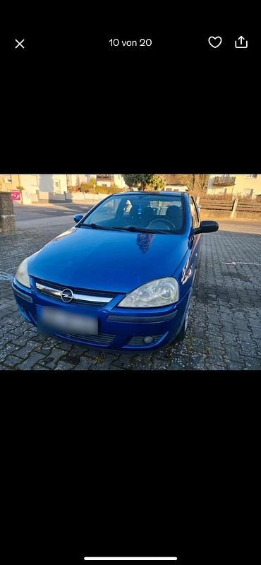 Gebraucht Opel Corsa 80 PS (58 kW) 2005 Blau Kleinwagen