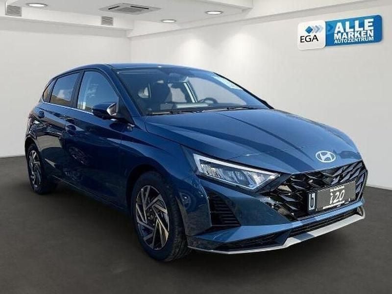 Blau metallic Neu 2024 Hyundai i20 GO! Limousine | 20.990 € (Fairer Preis) - Bild 1/4