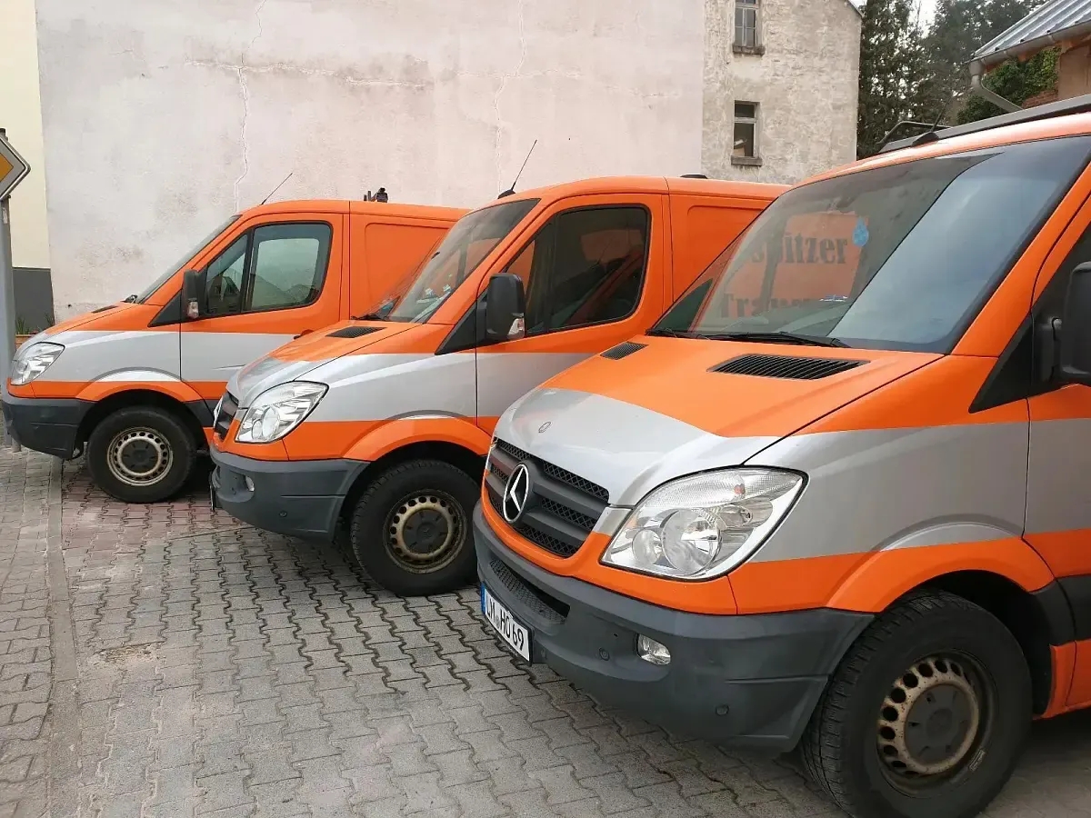 Gebraucht Mercedes Sprinter 163 PS (119 kW) 2018 Orange Van