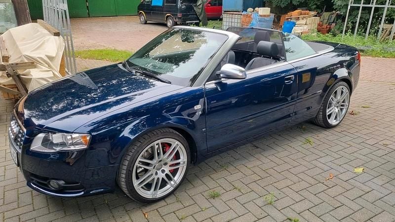 Blau Gebraucht 2006 Audi S4 Cabriolet Cabrio | 18.000 € (Fairer Preis) - Bild 1/4