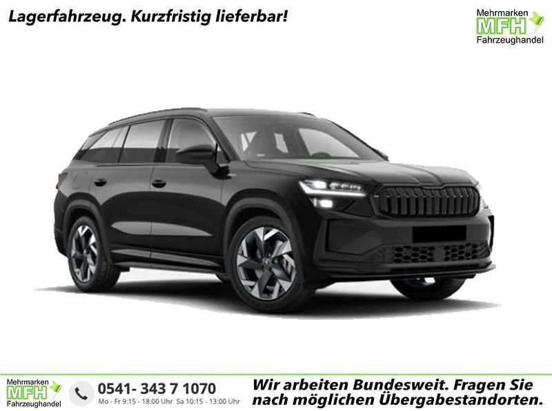 Neu Skoda Kodiaq SportLine 193 PS (141 kW) 2025 Blackmagic perleffekt SUV