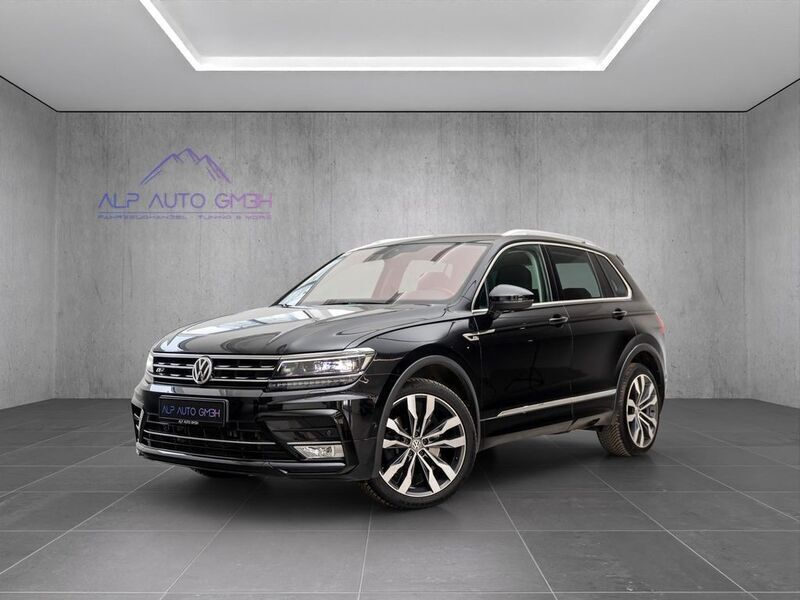 Schwarz Gebraucht 2017 VW Tiguan R-line SUV | 26.388 € (Fairer Preis) - Bild 1/4