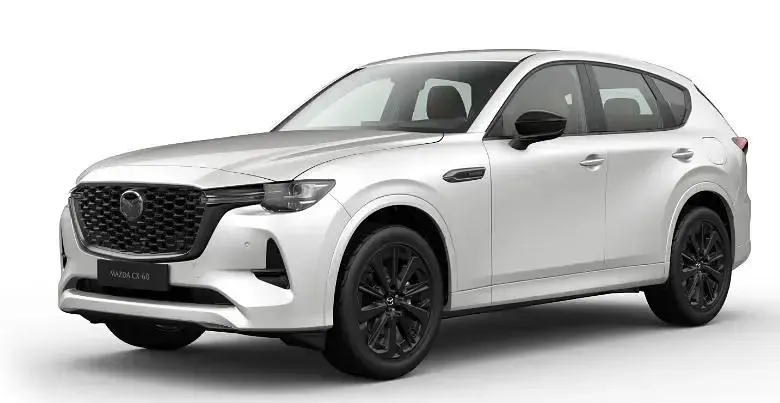 Neu Mazda CX-60 Homura-Line 254 PS (186 kW) 2026 Rhodium white SUV