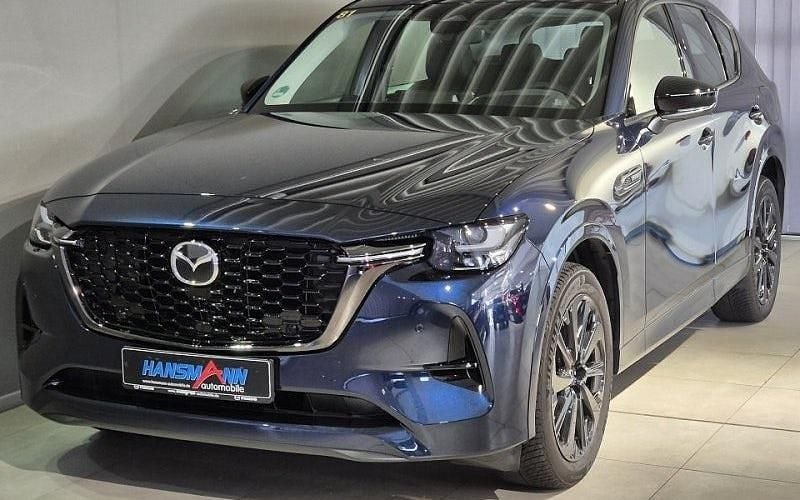 Deep crystal blue Gebraucht 2024 Mazda CX-60 Homura-Line SUV | 44.990 € (Fairer Preis) - Bild 1/4