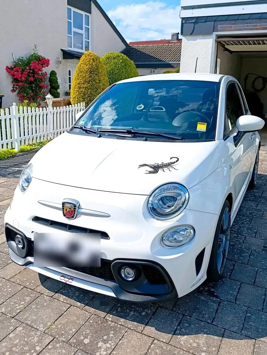 Gebraucht Abarth 595 180 PS (132 kW) 2017 Weiß Kleinwagen