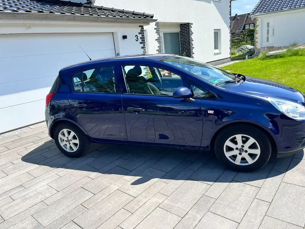 Gebraucht Opel Corsa Selection 60 PS (44 kW) 2009 Blau Kleinwagen