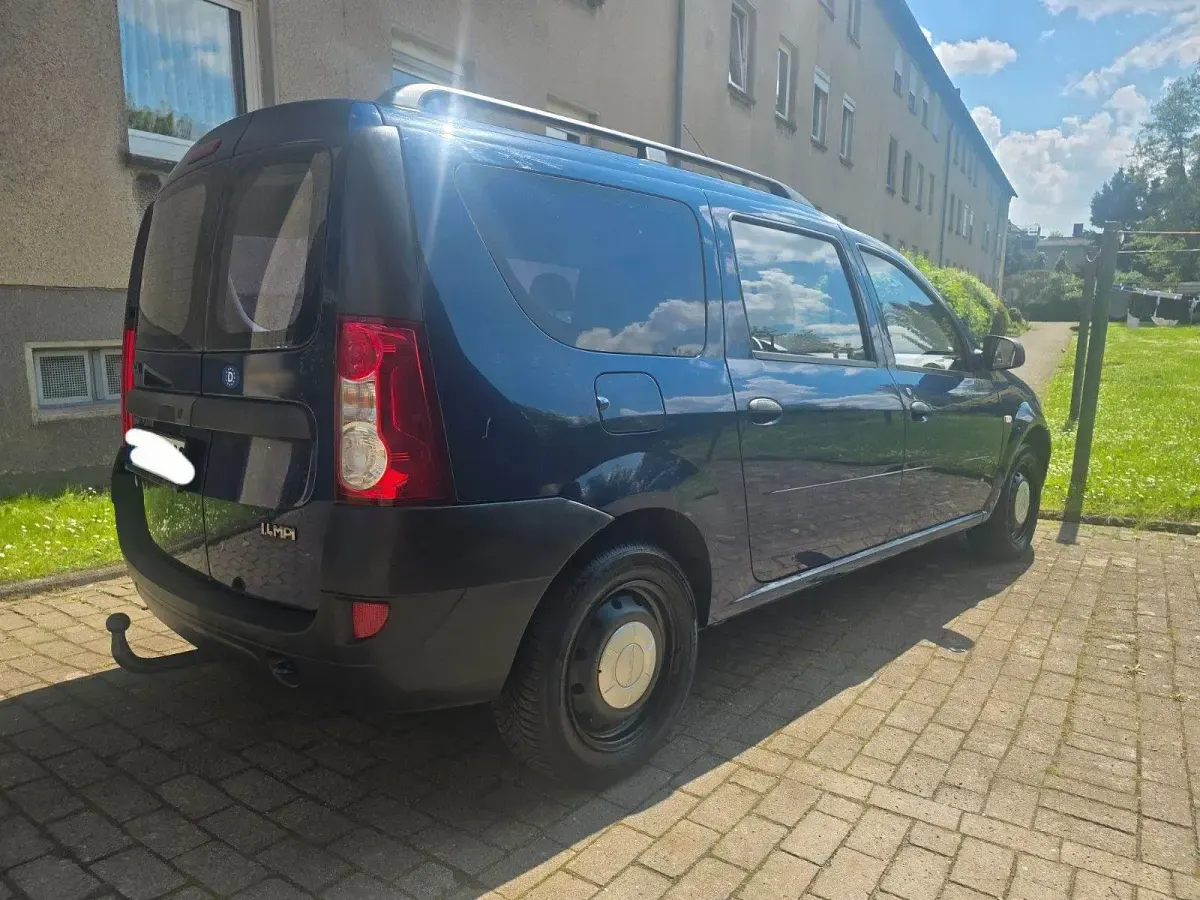Gebraucht Dacia Logan MCV 75 PS (55 kW) 2008 Blau Kombi