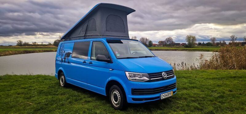 Gebraucht VW T6 California 102 PS (75 kW) 2018 Blau Van