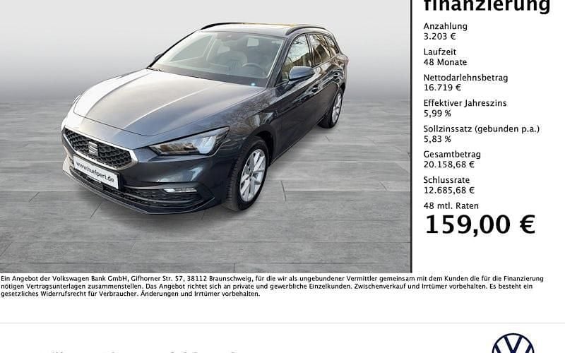 Grau Gebraucht 2022 Seat Leon ST Style Kombi | 19.922 € (Guter Preis) - Bild 1/4