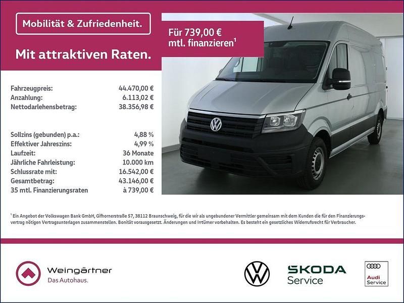 Silber Gebraucht 2022 VW Crafter Van | 44.470 € - Bild 1/4