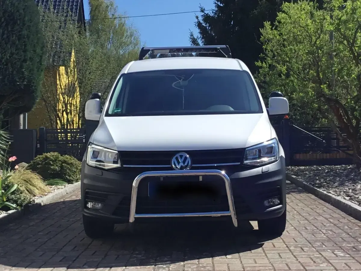 Gebraucht VW Caddy Maxi 150 PS (110 kW) 2018 Weiß Van / Kleinbus