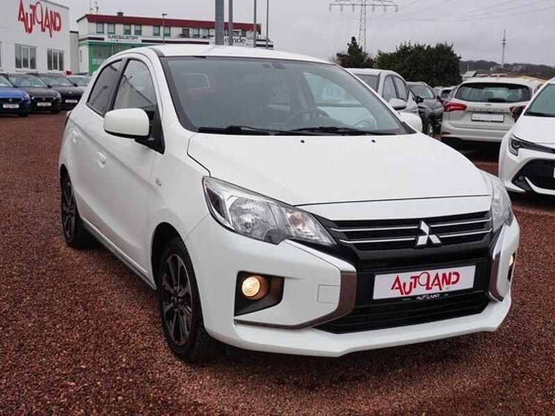 Gebraucht Mitsubishi Space Star Edition 80 PS (58 kW) 2020 Weiß Kleinwagen