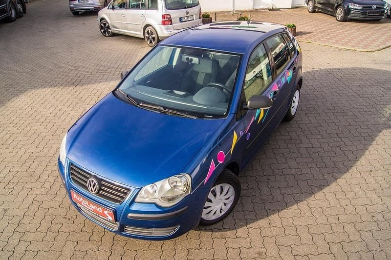 Used VW Polo 101 HP (74 kW) 2007 Blue Hatchback