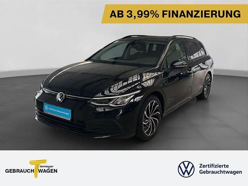 Schwarz Gebraucht 2022 VW Golf VIII Life Kombi | 20.790 € (Guter Preis) - Bild 1/4