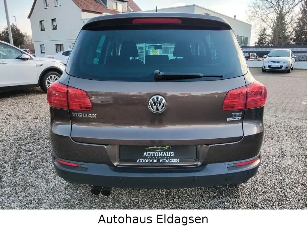 Gebraucht VW Tiguan 122 PS (89 kW) 2014 Braun SUV