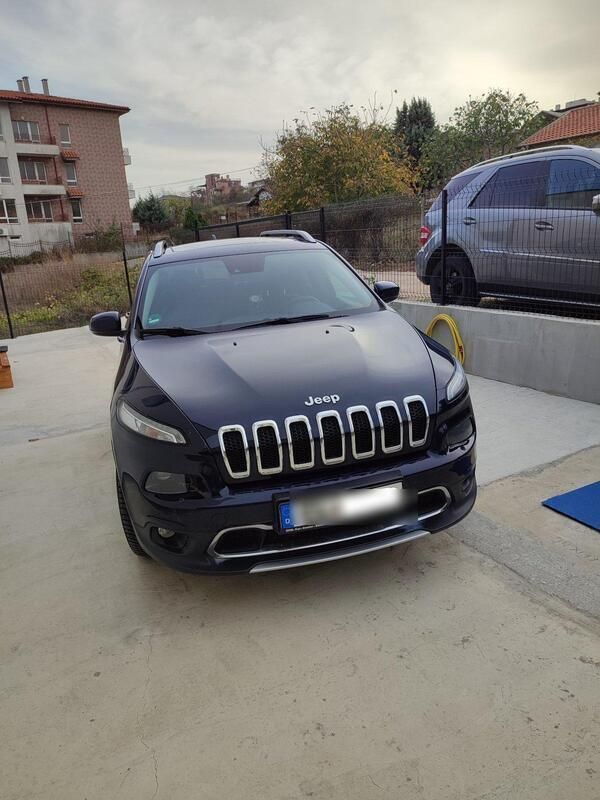 Blau Gebraucht 2014 Jeep Cherokee SUV | 10.990 € (Guter Preis) - Bild 1/4