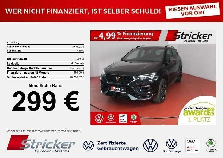 Second-hand Cupra Ateca 150 CP (110 kW) 2025 Negru SUV