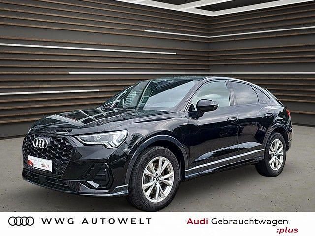 Mythosschwarz metallic Gebraucht 2021 Audi Q3 Sportback Ambiente SUV | 33.980 € (Fairer Preis) - Bild 1/4