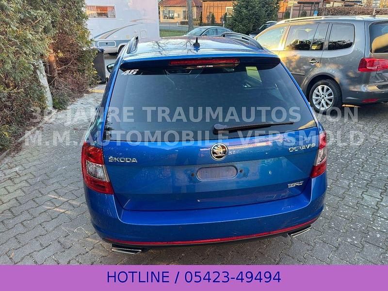 Gebraucht Skoda Octavia RS 184 PS (135 kW) 2016 Blau Kleinwagen