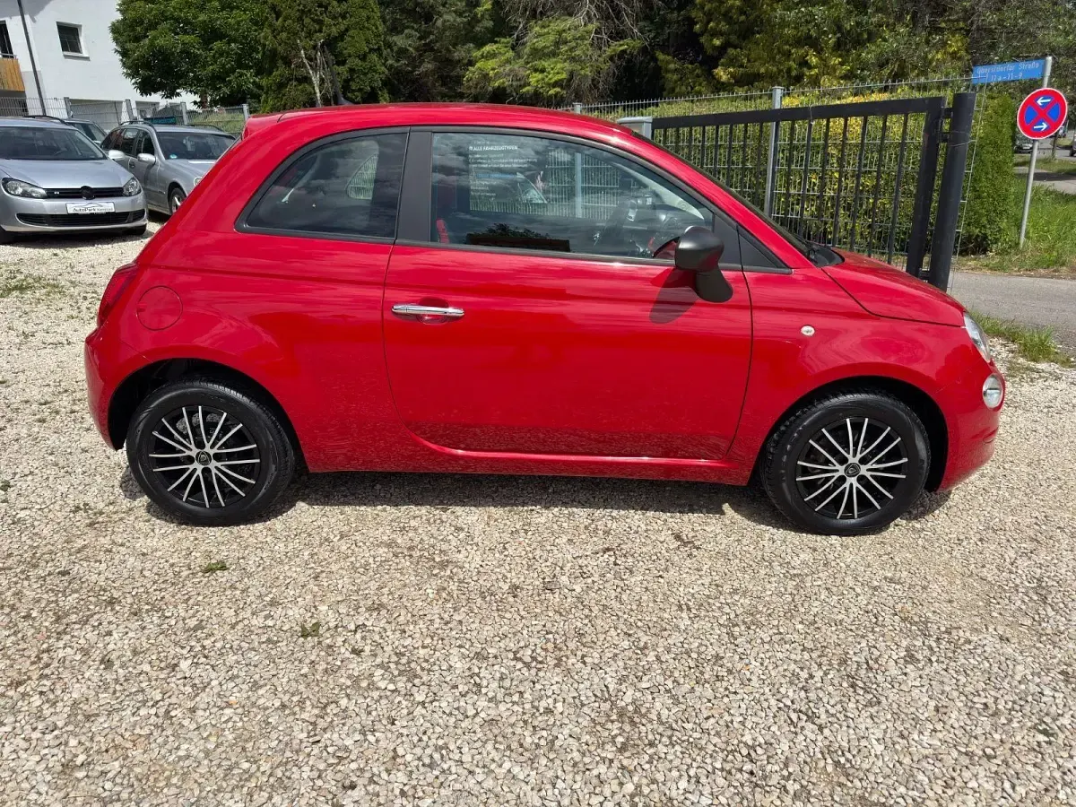 Gebraucht Fiat 500 Pop Star 69 PS (50 kW) 2018 Rot Kleinwagen