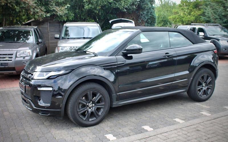 Schwarz Gebraucht 2017 Land Rover Range Rover evoque HSE Dynamic Cabrio | 21.900 € (Guter Preis) - Bild 1/4