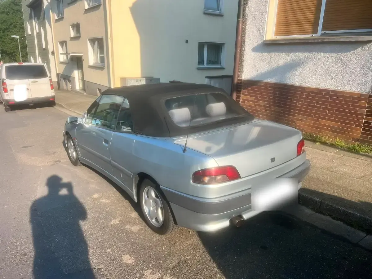 Gebraucht Peugeot 306 Cabriolet 1995 Silber Cabrio