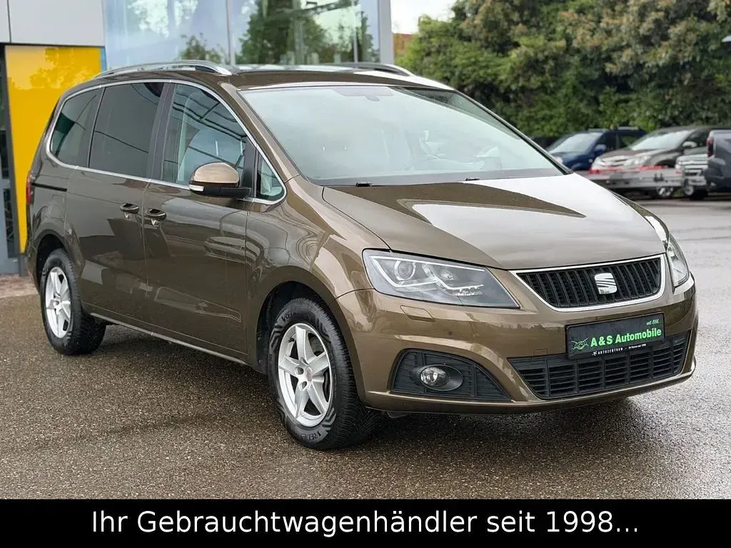 Używany Seat Alhambra Style 170 KM (125 kW) 2012 Brązowy Minivan