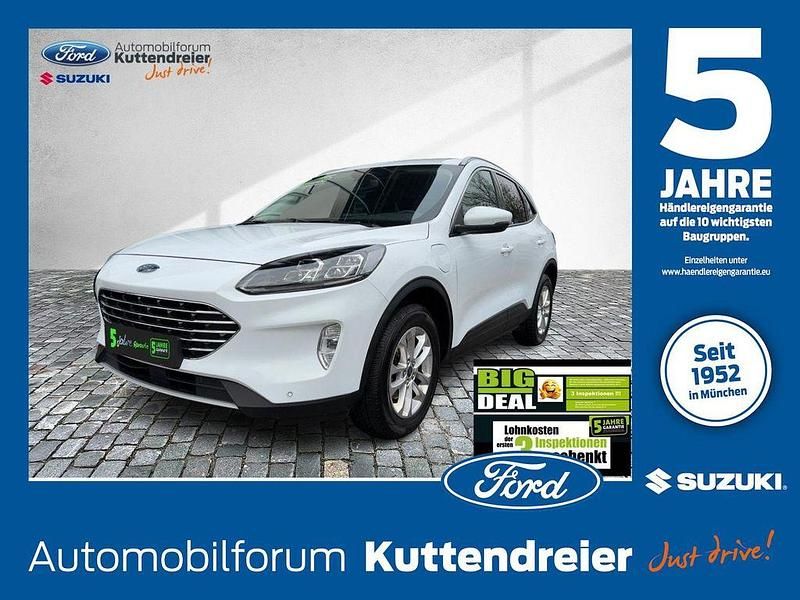 Frostweiß Gebraucht 2022 Ford Kuga Titanium X SUV | 18.480 € (Superpreis) - Bild 1/4