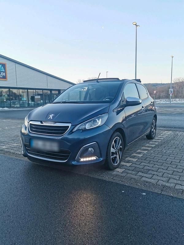 Gebraucht Peugeot 108 82 PS (60 kW) 2018 Blau Kleinwagen