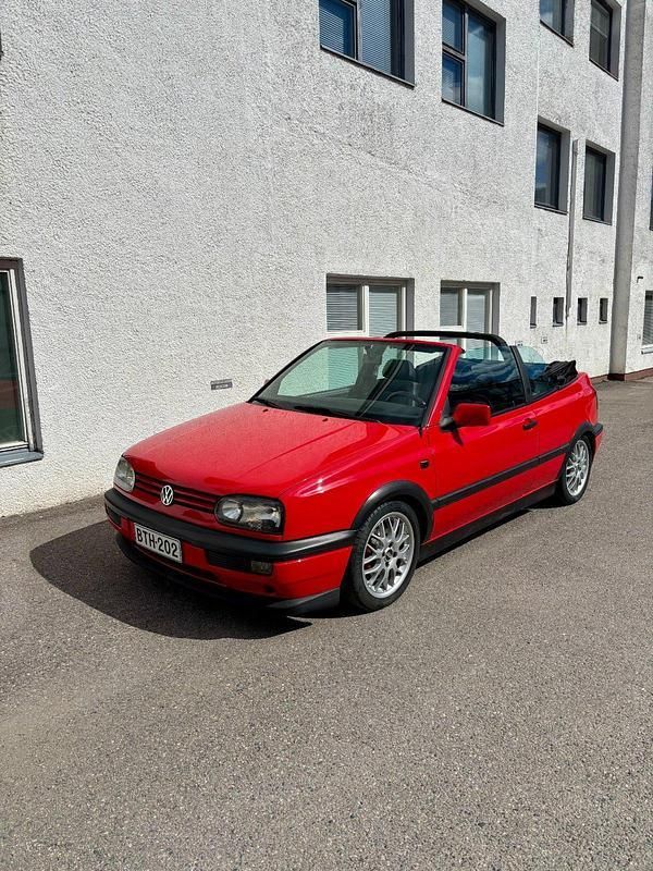 Rot Gebraucht 1994 VW Golf Cabriolet Cabrio | 7.500 € - Bild 1/4