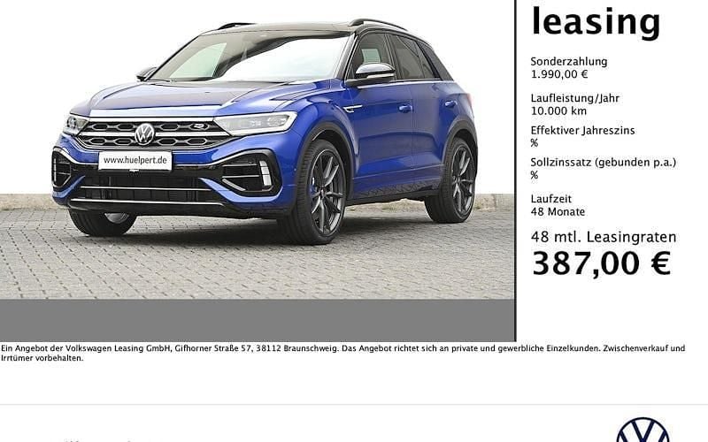 Schwarz Neu 2025 VW T-Roc R SUV | 44.880 € (Guter Preis) - Bild 1/4