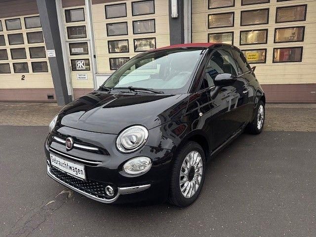 Gebraucht Fiat 500 Lounge 69 PS (50 kW) 2017 Colore esterno vensuvio schwar Cabrio