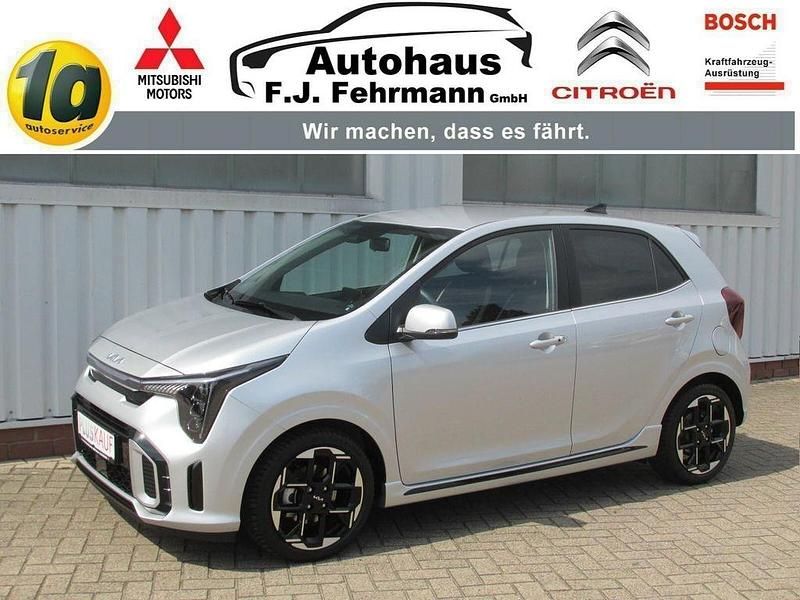 Silber Gebraucht 2025 Kia Picanto GT-Line Kleinwagen | 17.890 € (Guter Preis) - Bild 1/4
